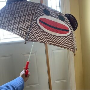 Sock Monkey Children’s Umbrella